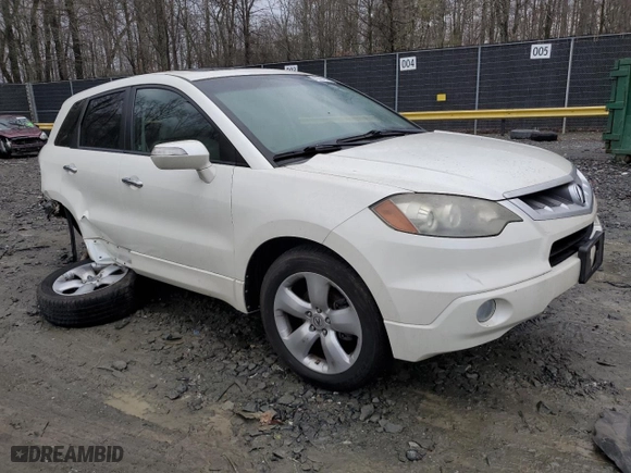 2009 Acura RDX with VIN 5J8TB18249A001714, listed as a Copart auction lot 43387965 with 216,073 mi miles and Salvage Title. Bid and sale history available at carsss.com. Image 4.