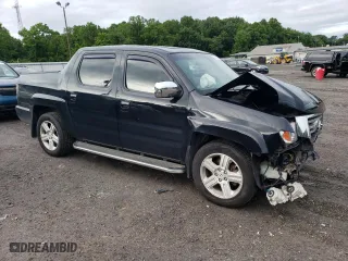 2012 Honda Ridgeline RTL with VIN 5FPYK1F51CB455894, listed as a Copart auction lot 62336464 with 169,564 mi miles and Salvage Title. Bid and sale history available at carsss.com. Image 4.