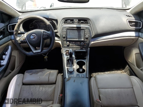 2017 Nissan Maxima Platinum with VIN 1N4AA6AP6HC381854, listed as a Copart auction lot 58800055 with 181,343 mi miles and Clean title. Bid and sale history available at DreamBid. Image 8.