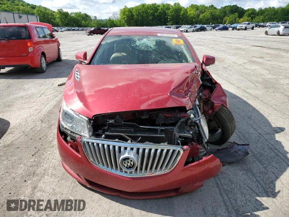 2012 Buick LaCrosse Premium 2 with VIN 1G4GF5E37CF341812, listed as a Copart auction lot 57515515 with 92,836 mi miles and Salvage title. Bid and sale history available at DreamBid. Image 5.