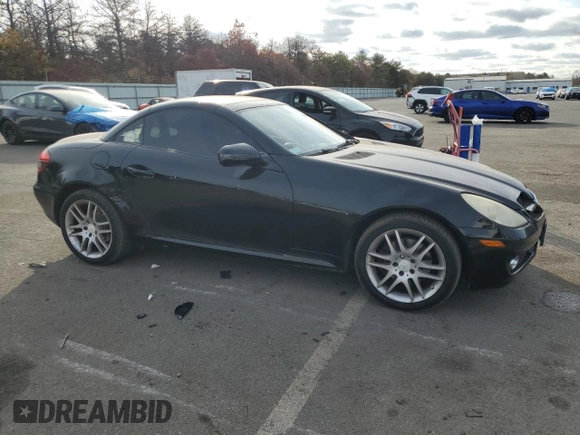 2009 Mercedes-Benz SLK-Class 3.0L with VIN WDBWK54F69F210840, listed as a Copart auction lot 78184264 with 139,871 mi miles and Salvage Title. Bid and sale history available at carsss.com. Image 4.