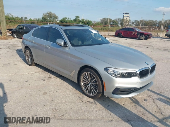 2020 BMW 5 Series 530i with VIN WBAJR3C04LWW82144, listed as a IAAI auction lot 41492399 with 37,676 mi miles and . Bid and sale history available at DreamBid. Image 1.