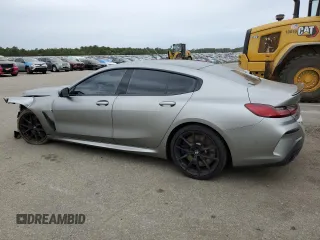 2022 BMW 8 Series M850i with VIN WBAGV8C02NCJ60944, listed as a Copart auction lot 71760253 with 6,350 mi miles. Bid and sale history available at carsss.com. Image 2.