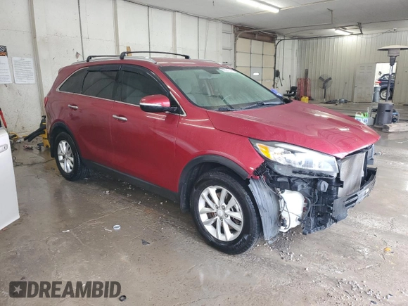 2016 Kia Sorento LX with VIN 5XYPG4A50GG177230, listed as a Copart auction lot 83551084 with 93,465 mi miles and Salvage Title. Bid and sale history available at carsss.com. Image 4.