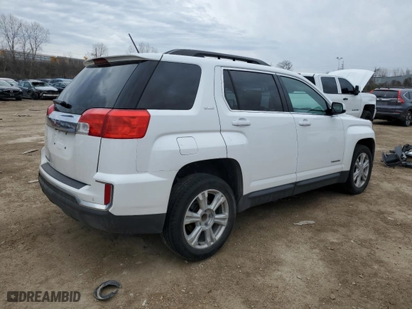 2017 GMC Terrain SLE with VIN 2GKALNEKXH6285932, listed as a Copart auction lot 47564465 with 184,915 mi miles and Salvage Title. Bid and sale history available at carsss.com. Image 3.