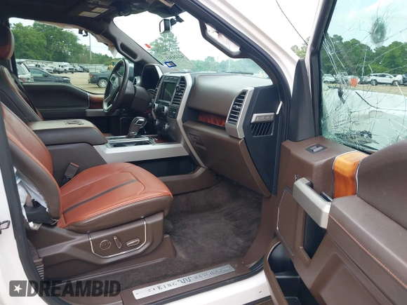 2018 Ford F-150 XL with VIN 1FTEW1EG5JFA30240, listed as a IAAI auction lot 42124343 with 102,361 mi miles and . Bid and sale history available at DreamBid. Image 5.