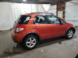 2007 Suzuki SX4 with VIN JS2YB413675111054, listed as a Copart auction lot 86679914 with 118,687 mi miles and Salvage Title. Bid and sale history available at carsss.com. Image 3.