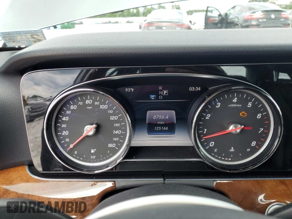 2017 Mercedes-Benz E 300 Luxury with VIN WDDZF4KB2HA187054, listed as a Copart auction lot 59384905 with 125,166 mi miles and Salvage title. Bid and sale history available at DreamBid. Image 9.