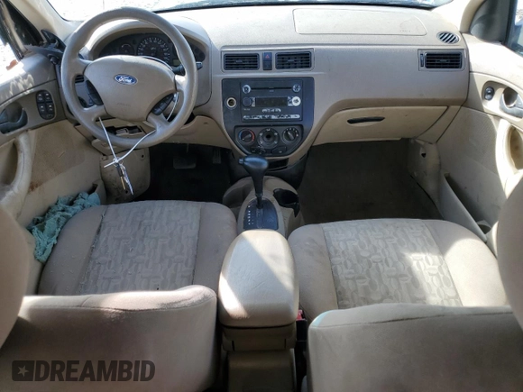 2005 Ford Focus S with VIN 1FAFP34N35W141023, listed as a Copart auction lot 84230574 with 244,545 mi miles and Salvage Title. Bid and sale history available at carsss.com. Image 8.