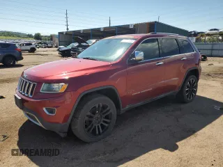 2014 Jeep Grand Cherokee Limited with VIN 1C4RJFBG9EC215979, listed as a Copart auction lot 63651935 with 153,724 mi miles and Clean title. Bid and sale history available at DreamBid. Image 1.