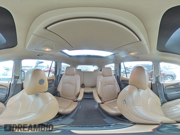 2015 Buick Enclave Leather with VIN 5GAKVBKD0FJ306335, listed as a Copart auction lot 50154635 with 138,239 mi miles and Salvage Title. Bid and sale history available at carsss.com. Image 15.