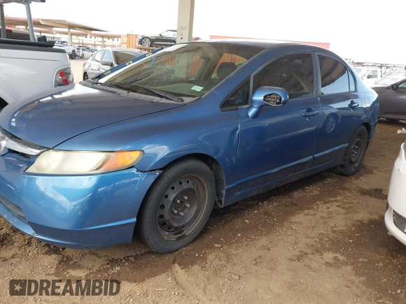 2008 Honda Civic LX with VIN 1HGFA16508L013505, listed as a IAAI auction lot 42048135 with 214,664 mi miles and . Bid and sale history available at DreamBid. Image 2.