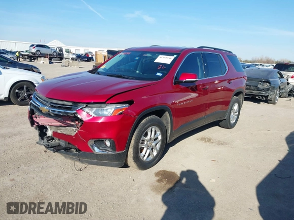 2019 Chevrolet Traverse LT with VIN 1GNERHKW9KJ261773, listed as a IAAI auction lot 41151848 with 62,824 mi miles and . Bid and sale history available at DreamBid. Image 17.