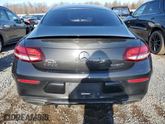 2019 Mercedes-Benz C 300 with VIN WDDWJ8EB5KF856691, listed as a Copart auction lot 82605784 with 59,543 mi miles and Salvage title. Bid and sale history available at DreamBid. Image 6.