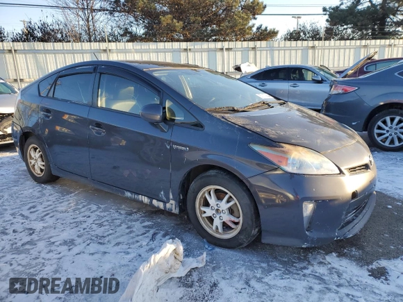 2012 Toyota Prius One with VIN JTDKN3DU7C5478769, listed as a Copart auction lot 87117994 with 190,212 mi miles and Clean Title. Bid and sale history available at carsss.com. Image 4.