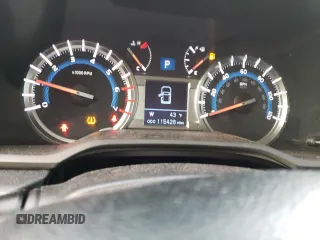 2018 Toyota 4Runner SR5 with VIN JTEBU5JR7J5513950, listed as a Copart auction lot 44197815 with 115,427 mi miles and Salvage Title. Bid and sale history available at carsss.com. Image 9.