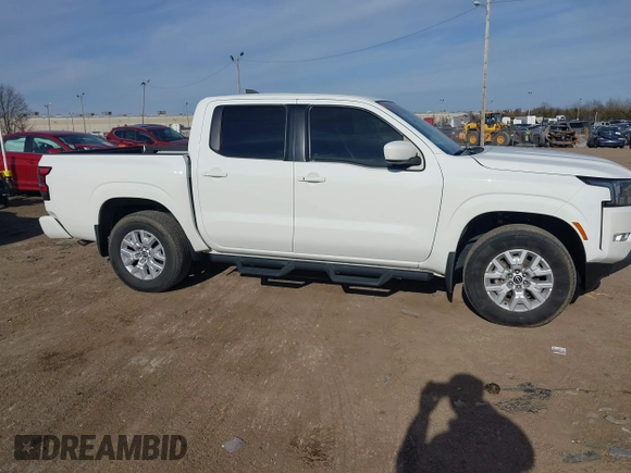 2022 Nissan Frontier S with VIN 1N6ED1EK0NN618100, listed as a IAAI auction lot 41578405 with 38,845 mi miles. Bid and sale history available at carsss.com. Image 13.