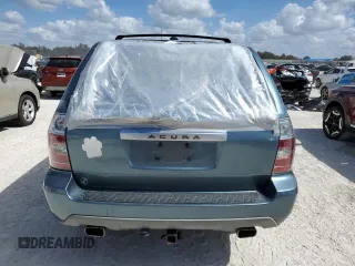 2005 Acura MDX Touring with VIN 2HNYD18695H552874, listed as a Copart auction lot 77090404 with 0 mi miles and Salvage Title. Bid and sale history available at carsss.com. Image 6.
