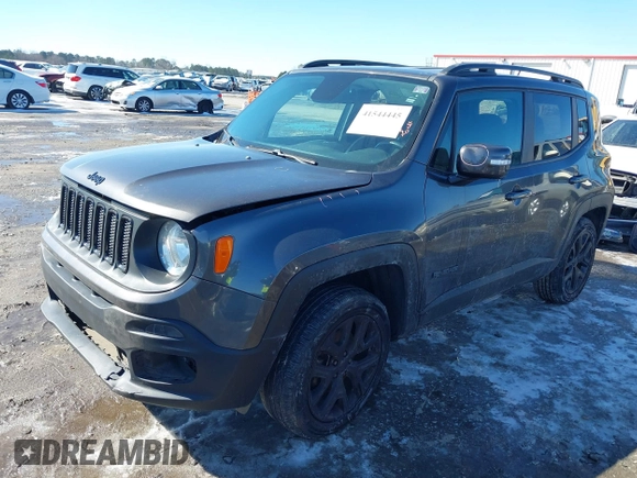 2017 Jeep Renegade Latitude with VIN ZACCJBBB7HPG48462, listed as a IAAI auction lot 41544445 with 94,594 mi miles. Bid and sale history available at carsss.com. Image 2.