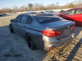 2020 BMW M5 Competition with VIN WBSJF0C08LCD66155, listed as a Copart auction lot 46107325 with 56,185 mi miles and Salvage Title. Bid and sale history available at carsss.com. Image 2.
