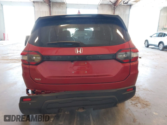 2023 Honda Pilot EX-L z VIN 5FNYG1H50PB019244, wystawiony jako IAAI lot #42091449 z przebiegiem 11 857 mil mil oraz . Historia ofert i sprzedaży dostępna na DreamBid. Obrazek 16.