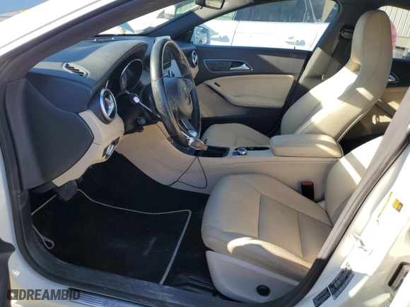2015 Mercedes-Benz CLA-Class CLA 250 with VIN WDDSJ4GB4FN183957, listed as a Copart auction lot 82983064 with 105,643 mi miles and Salvage Title. Bid and sale history available at carsss.com. Image 7.