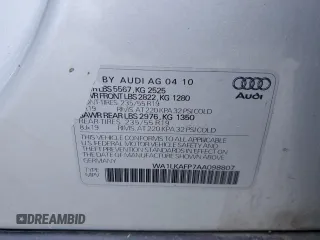 2010 Audi Q5 Premium Plus z VIN WA1LKAFP7AA098807, wystawiony jako Copart lot #50611125 z przebiegiem 202 108 mil mil oraz Czysty tytuł • Clean title. Historia ofert i sprzedaży dostępna na DreamBid. Obrazek 13.