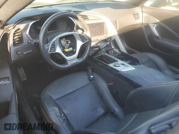 2016 Chevrolet Corvette Z06 1LZ with VIN 1G1YP2D63G5600462, listed as a Copart auction lot 42380425 with 0 mi miles and Salvage Title. Bid and sale history available at carsss.com. Image 8.