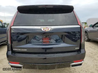 2021 Cadillac Escalade Premium Luxury Platinum with VIN 1GYS4DKL4MR182891, listed as a Copart auction lot 74943544 with 0 mi miles and Non Repairable. Bid and sale history available at carsss.com. Image 6.