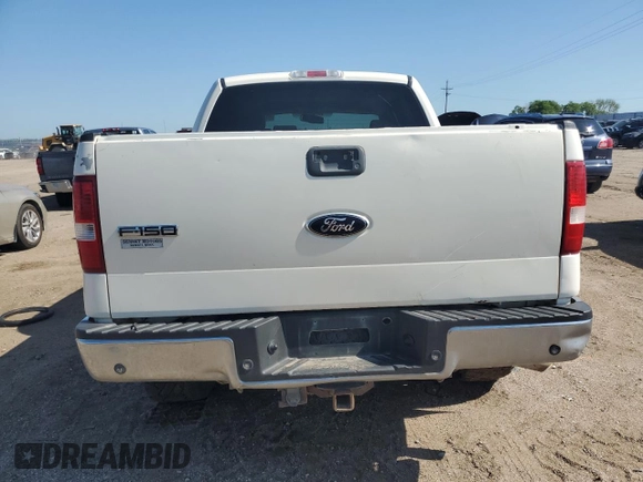 2007 Ford F-150 XLT with VIN 1FTPW14V17FB34273, listed as a Copart auction lot 61434555 with 253,489 mi miles and Clean title. Bid and sale history available at DreamBid. Image 6.