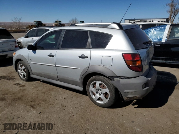 2008 Pontiac Vibe with VIN 5Y2SL67898Z403822, listed as a Copart auction lot 46103535 with 106,496 mi miles and Salvage Title. Bid and sale history available at DreamBid. Image 2.