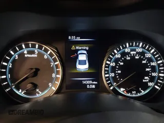2022 Infiniti Q60 Red Sport 400 with VIN JN1FV7LL4NM681132, listed as a IAAI auction lot 40733343 with 14,309 mi miles and . Bid and sale history available at DreamBid. Image 15.