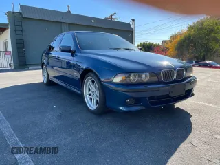2003 BMW 5 Series 540iA with VIN WBADN63423GN88027, listed as a Copart auction lot 88563965 with 243,344 mi miles and Clean Title. Bid and sale history available at carsss.com. Image 1.