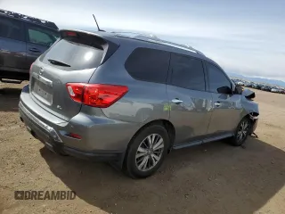 2018 Nissan Pathfinder SL with VIN 5N1DR2MN8JC621121, listed as a Copart auction lot 49733905 with 84,544 mi miles and Salvage Title. Bid and sale history available at carsss.com. Image 3.