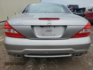 2009 Mercedes-Benz SL 550 with VIN WDBSK71F49F143492, listed as a Copart auction lot 88757425 with 89,117 mi miles and Salvage title. Bid and sale history available at DreamBid. Image 6.