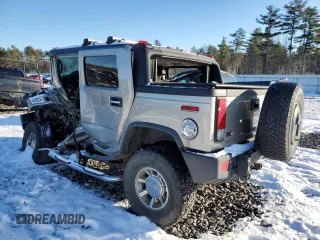 2007 Hummer H2 SUT with VIN 5GRGN22U77H111182, listed as a Copart auction lot 86209234 with Not Provided miles and Salvage Title. Bid and sale history available at carsss.com. Image 2.