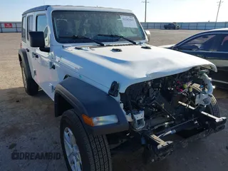2023 Jeep Wrangler Willys with VIN 1C4HJXDN5PW574731, listed as a IAAI auction lot 42282665 with 68,163 mi miles and . Bid and sale history available at DreamBid. Image 1.