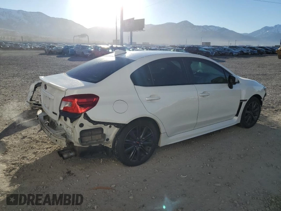 2017 Subaru WRX with VIN JF1VA1B62H9801097, listed as a Copart auction lot 50708525 with 88,006 mi miles and Salvage Title. Bid and sale history available at carsss.com. Image 3.