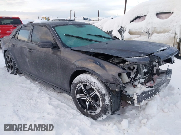 2014 Chrysler 300 with VIN 2C3CCAGG9EH297337, listed as a IAAI auction lot 41268387 with 104,542 mi miles. Bid and sale history available at carsss.com. Image 1.