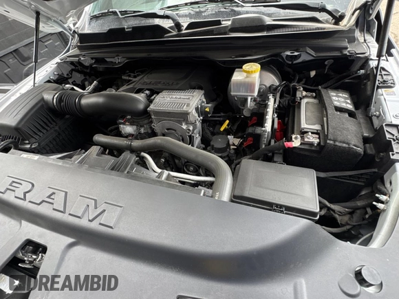 2022 Ram 1500 Big Horn with VIN 1C6SRFFT4NN464963, listed as a Copart auction lot 51288425 with 30,517 mi miles and Non repairable. Bid and sale history available at DreamBid. Image 7.