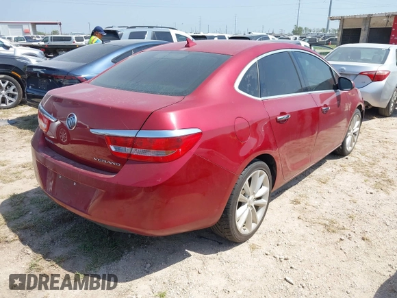 2013 Buick Verano with VIN 1G4PP5SK0D4160184, listed as a IAAI auction lot 41929089 with Not Provided miles. Bid and sale history available at carsss.com. Image 4.