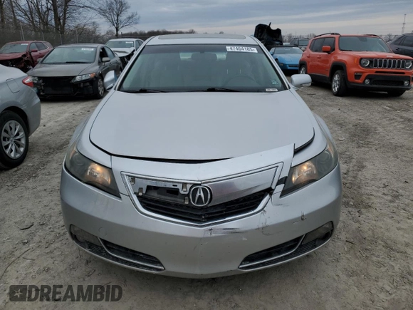 2013 Acura TL Tech with VIN 19UUA8F51DA012515, listed as a Copart auction lot 47464185 with 150,151 mi miles and Salvage Title. Bid and sale history available at carsss.com. Image 5.