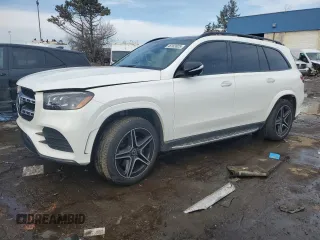 2022 Mercedes-Benz GLS 450 with VIN 4JGFF5KE0NA763244, listed as a Copart auction lot 46163825 with Not provided miles and Non repairable. Bid and sale history available at DreamBid. Image 1.
