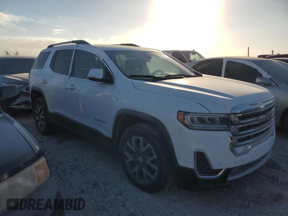 2021 GMC Acadia SLE with VIN 1GKKNKLS4MZ202512, listed as a Copart auction lot 46194445 with Not Provided miles and Non Repairable. Bid and sale history available at carsss.com. Image 4.