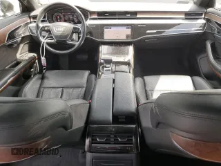 2019 Audi A8 with VIN WAU8DAF88KN016914, listed as a Copart auction lot 57621665 with 47,647 mi miles and Salvage title. Bid and sale history available at DreamBid. Image 8.