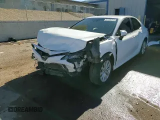2018 Toyota Camry LE with VIN JTNB11HK0J3032024, listed as a Copart auction lot 41368875 with 69,979 mi miles and Salvage title. Bid and sale history available at DreamBid. Image 14.