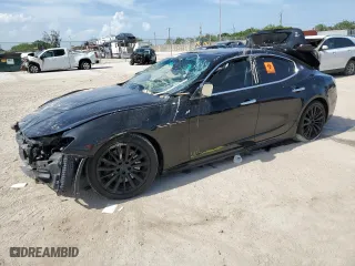 2015 Maserati Ghibli with VIN ZAM57XSA5F1142682, listed as a Copart auction lot 59862623 with 0 mi miles. Bid and sale history available at carsss.com. Image 1.