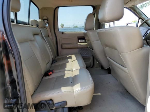 2008 Ford F-150 XLT with VIN 1FTPW14508FB68822, listed as a Copart auction lot 61831345 with 208,259 mi miles and Salvage title. Bid and sale history available at DreamBid. Image 10.