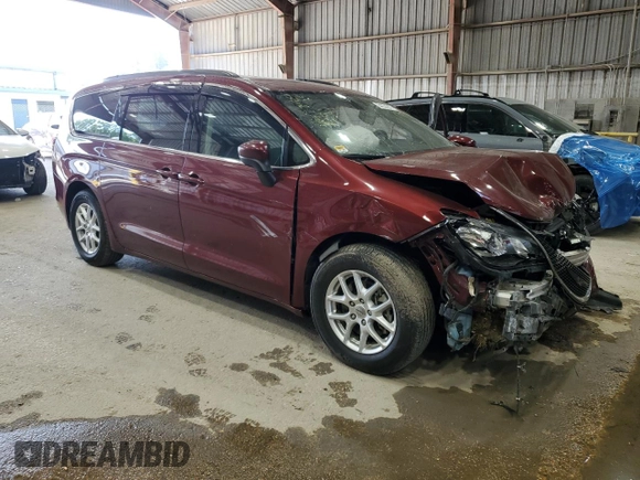 2021 Chrysler Voyager LXi z VIN 2C4RC1DG9MR520642, wystawiony jako Copart lot #54234295 z przebiegiem 79 514 mil mil oraz Szkoda całkowita • Salvage title. Historia ofert i sprzedaży dostępna na DreamBid. Obrazek 4.