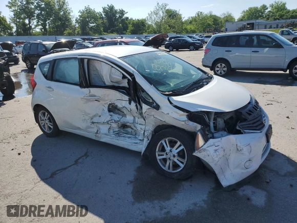2014 Nissan Note S Plus z VIN 3N1CE2CP9EL363073, wystawiony jako Copart lot #59023835 z przebiegiem 205 117 mil mil oraz Szkoda całkowita • Salvage title. Historia ofert i sprzedaży dostępna na DreamBid. Obrazek 4.